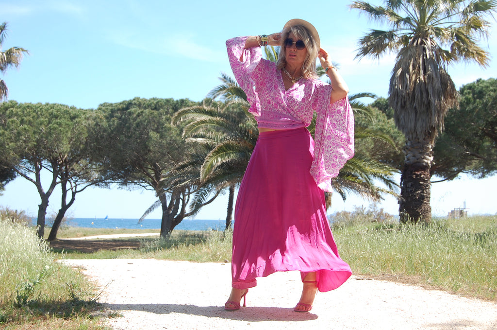 TOP GIPSY BOHÈME Lotus Pink