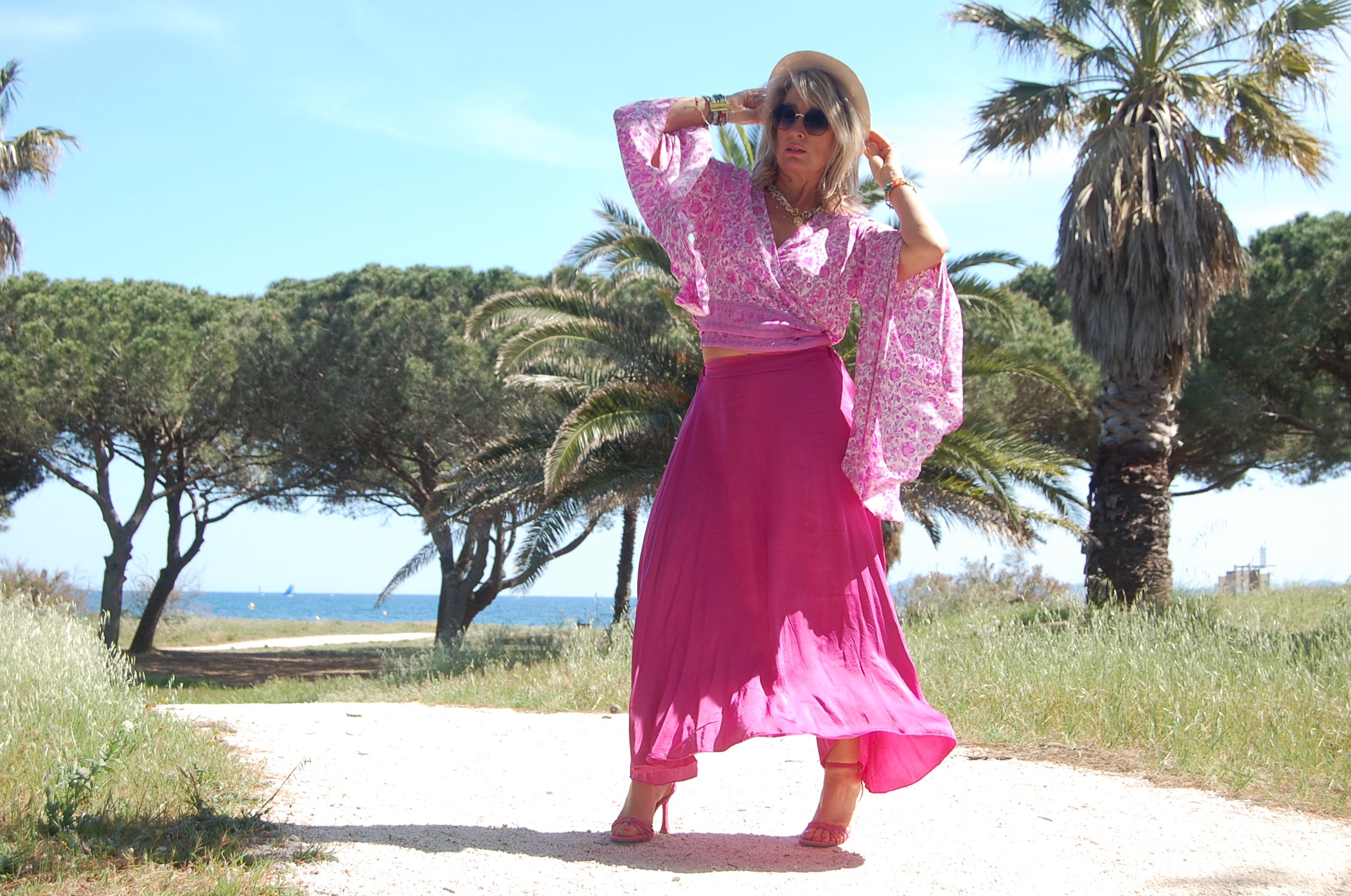 TOP GIPSY BOHÈME Lotus Pink