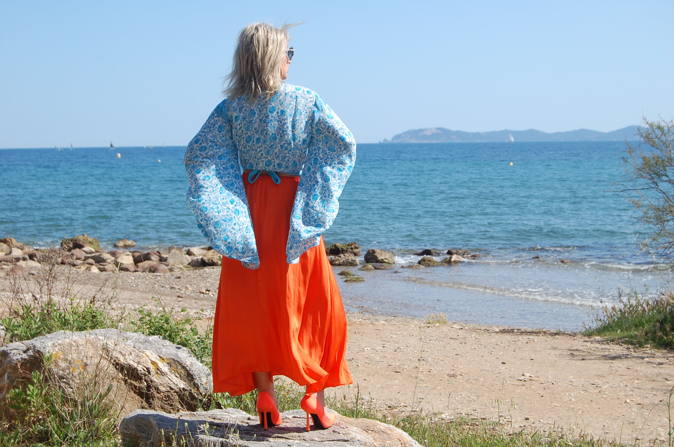 TOP GIPSY BOHÈME Lotus Blue